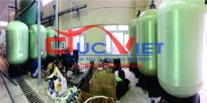 Hệ thống lọc và làm mềm nước công suất 400m3/ngày 