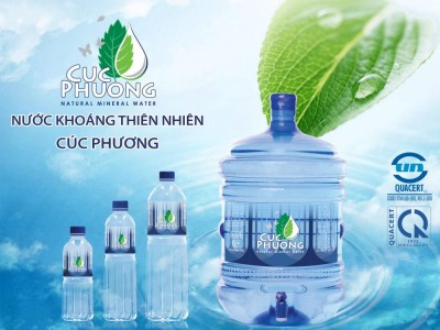 Đức Việt đồng hành cùng sản phẩm nước khoáng Cúc Phương